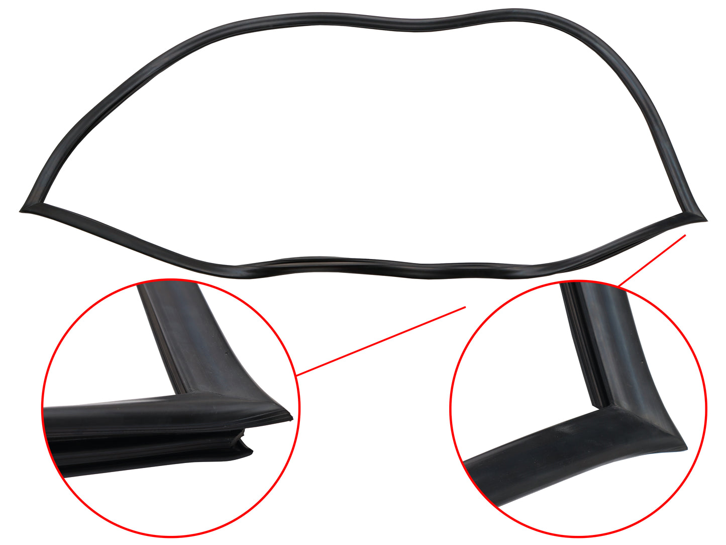 Seal Screen Rear Valiant VH- CM Ute 71-81 - WSR512