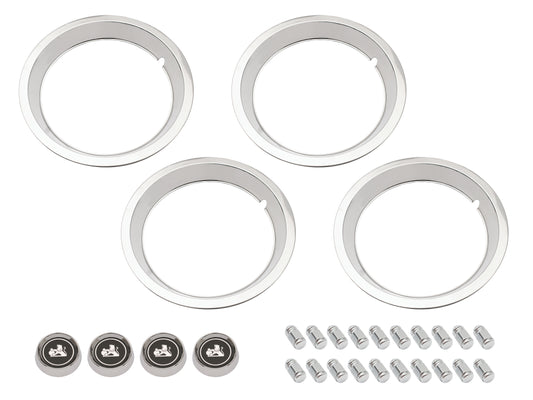 Wheel Trim Cap & Nut Kit Late HJ HX HZ (4 Wheels) - WT1004A