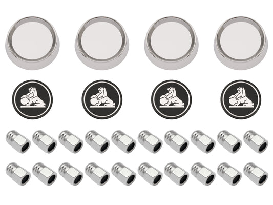 Wheel Cap Kit With Nuts HQ GTS (4 Wheels) - WC1006A