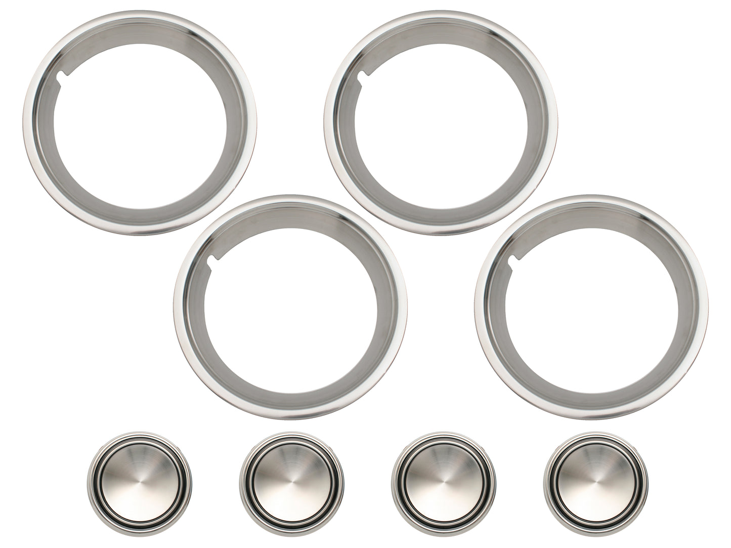 Wheel Trim & Cap Kit 5 Slot Or 12 Slot XW XY XA (4) - WTCSXWXA