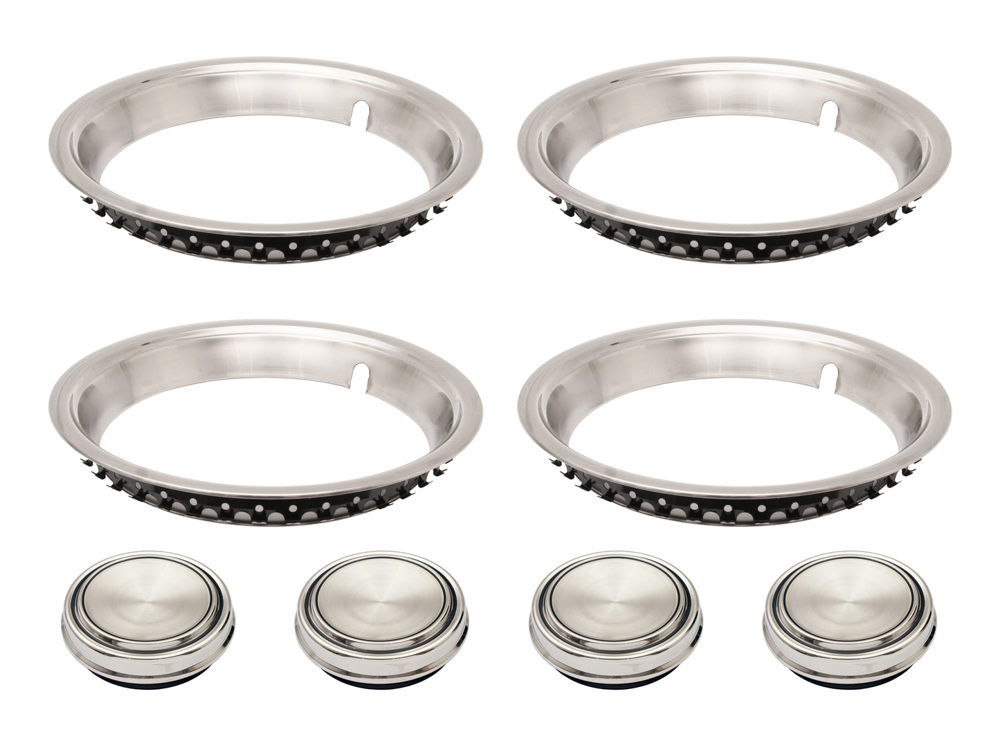 Wheel Trim & Cap Kit 5 Slot Or 12 Slot XW XY XA (4) - WTCSXWXA