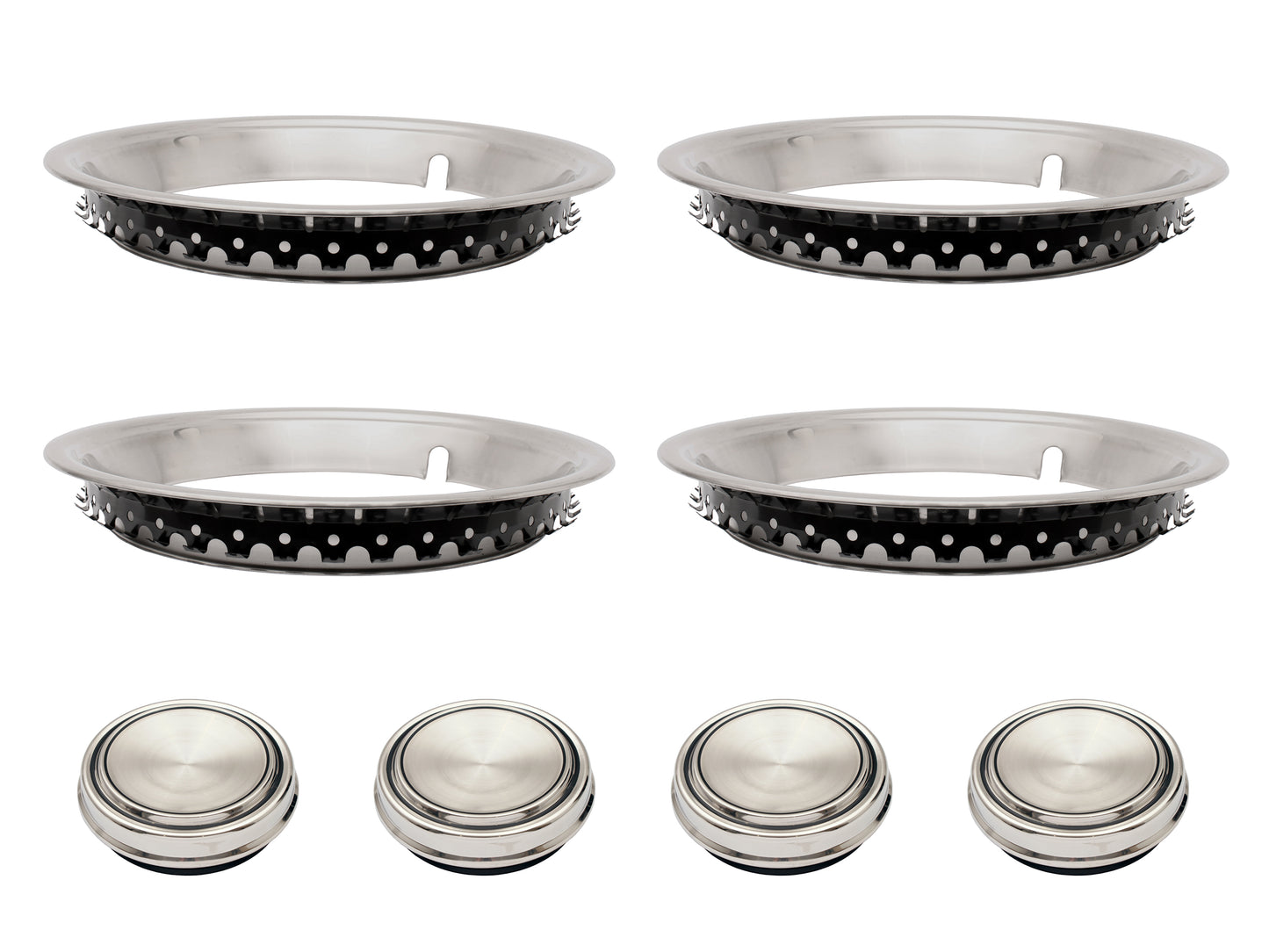 Wheel Trim & Cap Kit 5 Slot Or 12 Slot XW XY XA (4) - WTCSXWXA