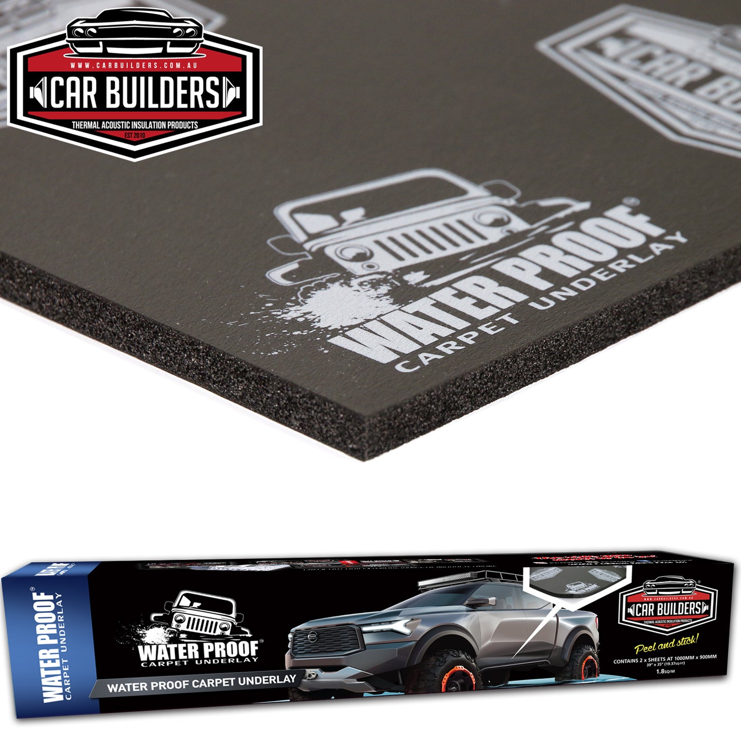 Car Builders Waterproof Underlay – WU