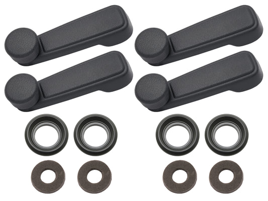 Window Winder Handle Kit VN VP VR VS Dk Grey Left & Right Front Or Rear - WWKVNG