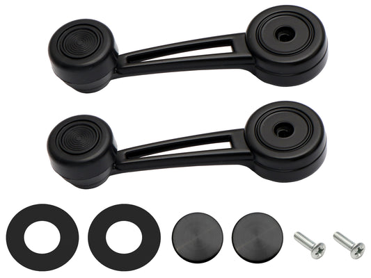Window Winder Handle Kit Black XD XE ZJ ZK Left Hand & Right Hand (2) - WWKXD2