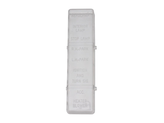 Fuse Box Cover XA XB ZF ZG - F2436