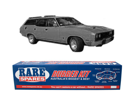 Body Rubber Kit XC Station Wagon With Pinchweld - XC3