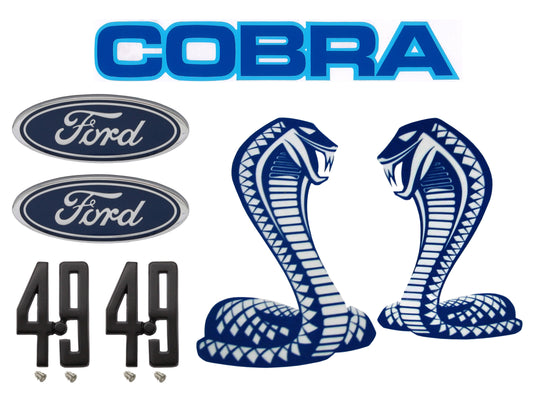 Badge Kit XC Falcon Cobra 4.9 Litre V8 - XCBK5
