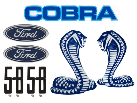Badge Kit XC Falcon Cobra 5.8 Litre V8 - XCBK6
