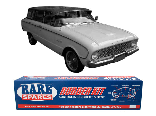 Body Rubber Kit XK XL Wagon 60-64 No Rear Door Seals - XK2