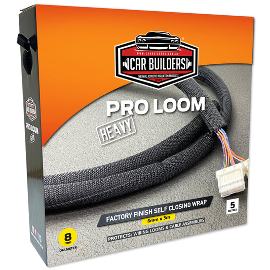 Car Builders ProLoom ‘Heavy’ Self Closing Wrap 8mm - XLOOM08