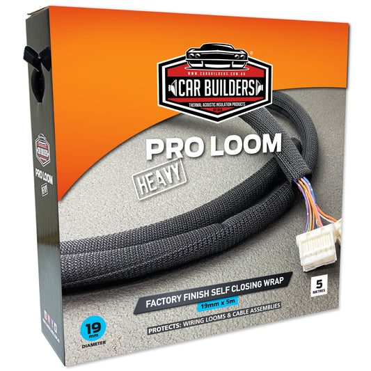 Car Builders ProLoom ‘Heavy’ Self Closing Wrap 19mm - XLOOM19A