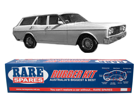 Body Rubber Kit Ford XR XT Wagon - XR3