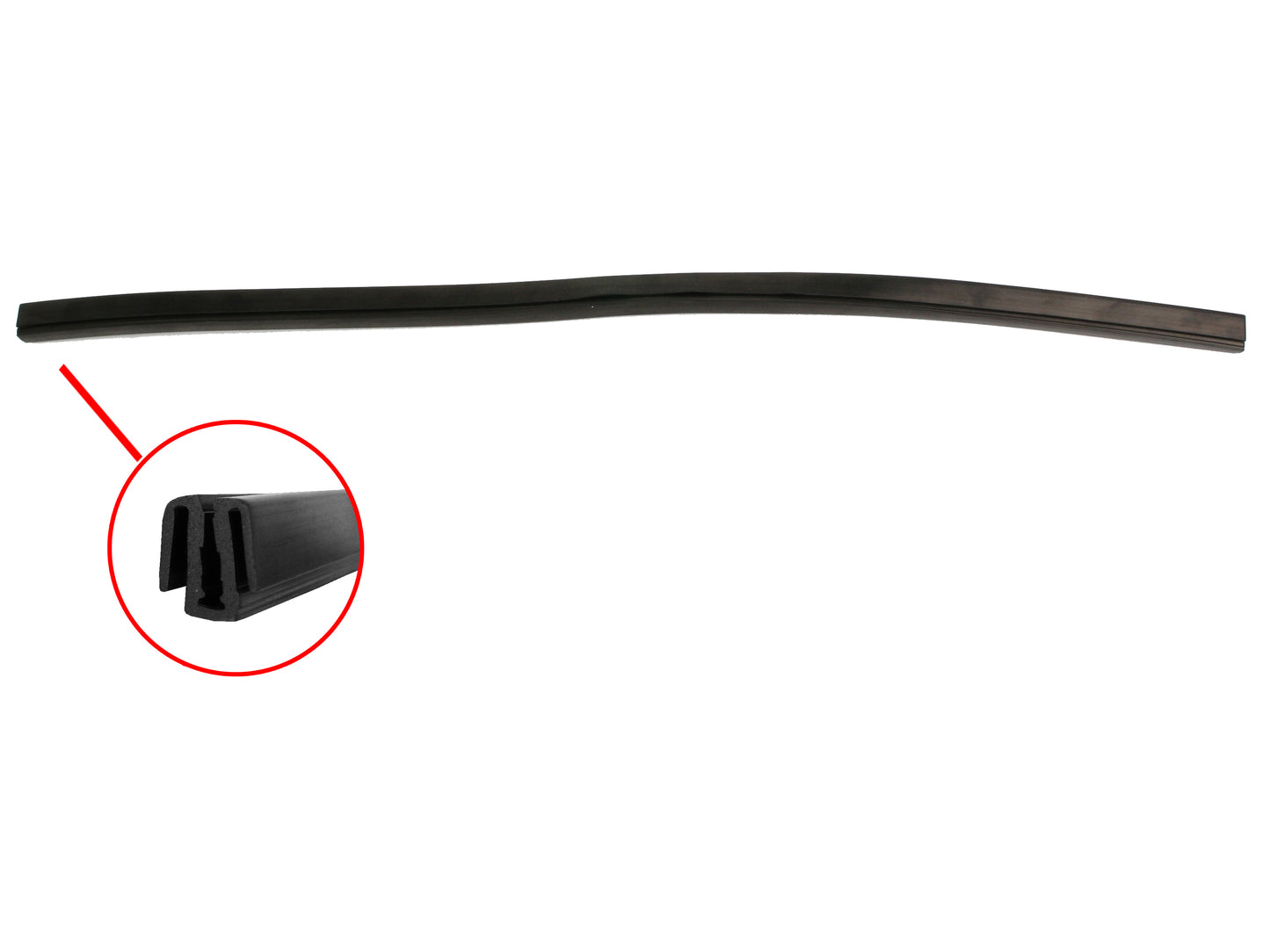 Lifter Channel Rubber Glass To Door XR XT XW XY - XW5421510A