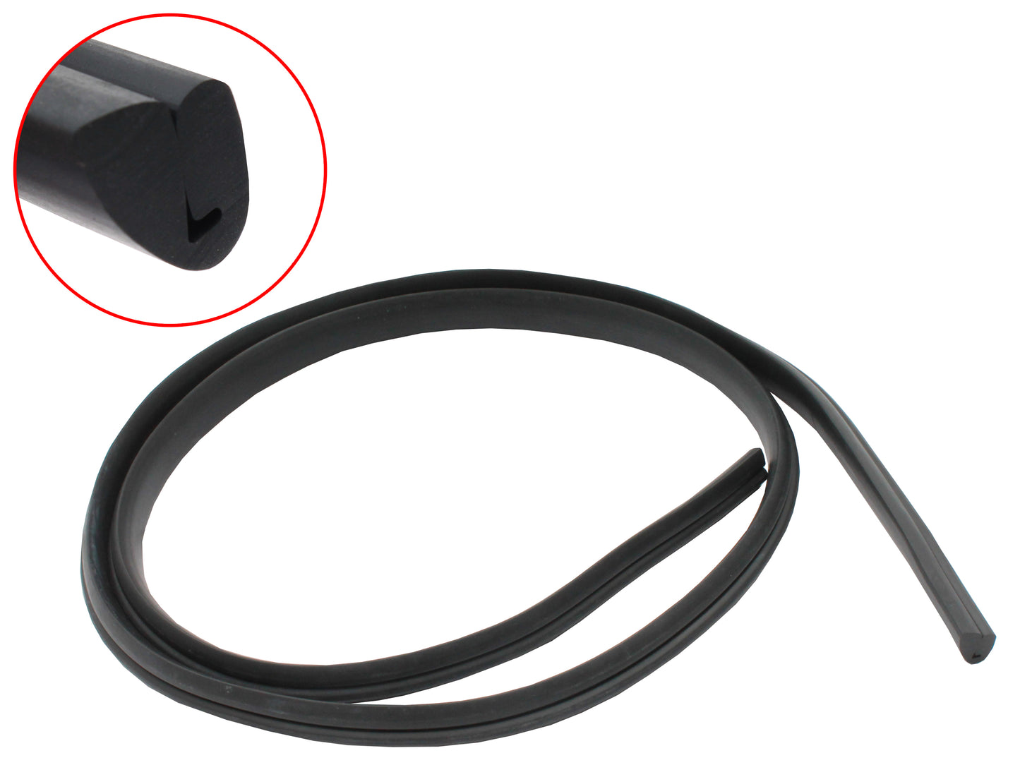 Roof Edge Rubber Finishing Strip Rear XR XT XW XY Ute - XW66500A52A