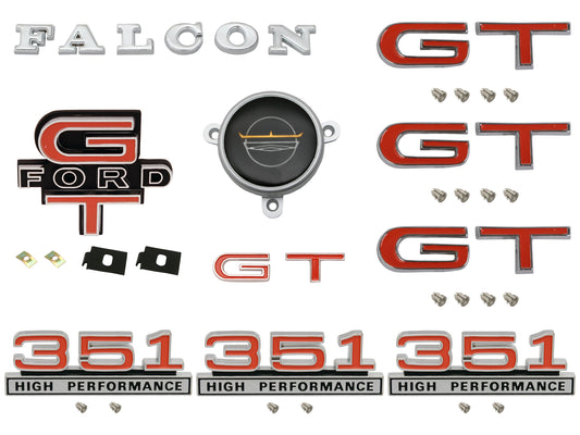 Badge Kit XW Falcon GT - XWBK1
