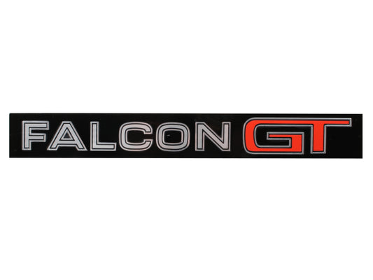 Badge Boot Moulding Insert XY GT "Falcon GT" - B2005